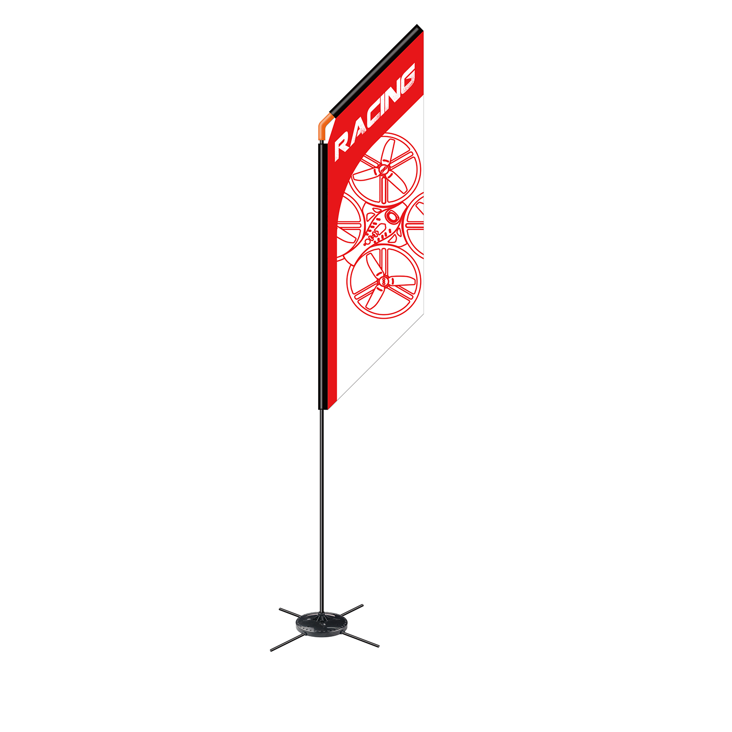 Drone FPV Racer 560mm avec dra - Drone Racing Flag avis et prix