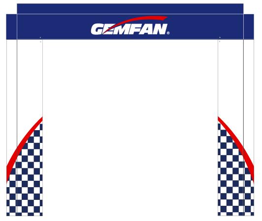 Gemfan152 – portail de course  - Drone Racing Flag avis et prix
